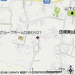 熊本県玉名市岱明町山下994周辺の地図