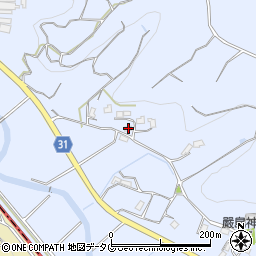 熊本県熊本市北区植木町豊岡1247周辺の地図