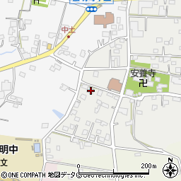 熊本県玉名市岱明町山下32周辺の地図