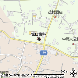 坂口歯科医院周辺の地図