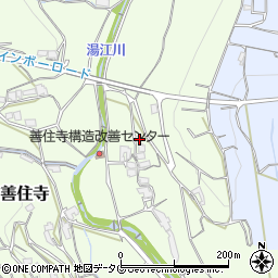 長崎県諫早市高来町善住寺466周辺の地図