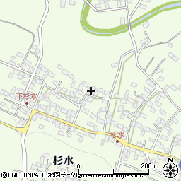 熊本県菊池郡大津町杉水2667周辺の地図