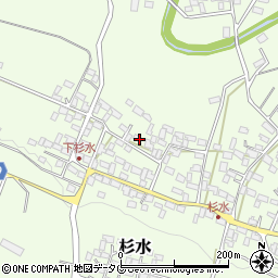 熊本県菊池郡大津町杉水2671周辺の地図