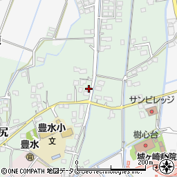 熊本県玉名市小野尻321-2周辺の地図