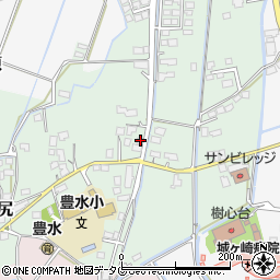 熊本県玉名市小野尻321周辺の地図