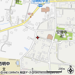 熊本県玉名市岱明町山下32-1周辺の地図