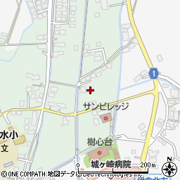熊本県玉名市小野尻68周辺の地図