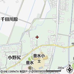 熊本県玉名市小野尻410周辺の地図