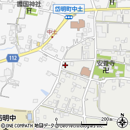 熊本県玉名市岱明町山下28周辺の地図