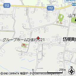 熊本県玉名市岱明町山下249-1周辺の地図
