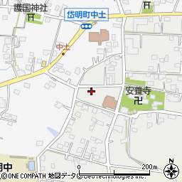 熊本県玉名市岱明町山下27周辺の地図