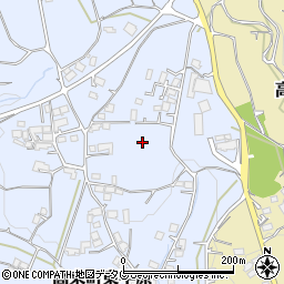 長崎県諫早市高来町東平原周辺の地図