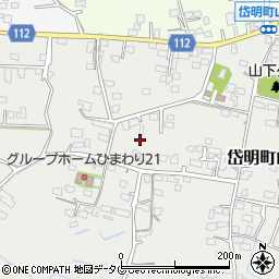 熊本県玉名市岱明町山下249周辺の地図