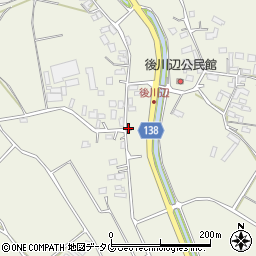 熊本県合志市栄72-2周辺の地図