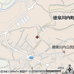 長崎県大村市徳泉川内町周辺の地図