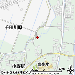 熊本県玉名市小野尻427周辺の地図