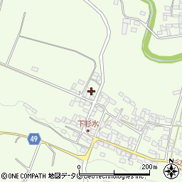 熊本県菊池郡大津町杉水2812周辺の地図