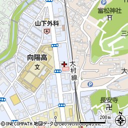 ＤＫソラーレ大村駅前周辺の地図