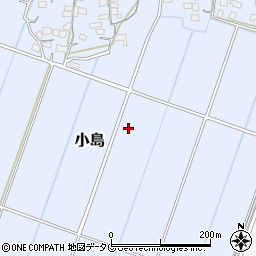 熊本県玉名市小島387周辺の地図