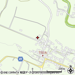 熊本県菊池郡大津町杉水1264周辺の地図
