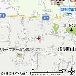 熊本県玉名市岱明町山下236周辺の地図