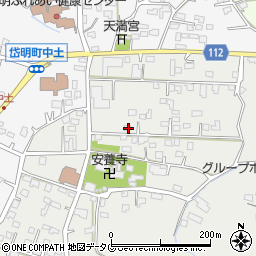 熊本県玉名市岱明町山下88周辺の地図