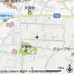 熊本県玉名市岱明町山下92-1周辺の地図