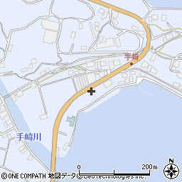 長崎県長崎市長浦町1104周辺の地図