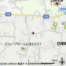 熊本県玉名市岱明町山下192周辺の地図