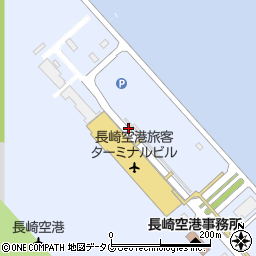 長崎空港周辺の地図