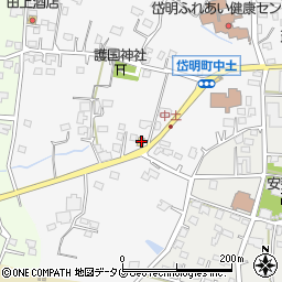 熊本県玉名市岱明町中土947周辺の地図