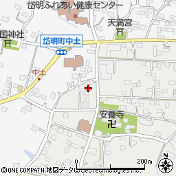 熊本県玉名市岱明町山下45周辺の地図