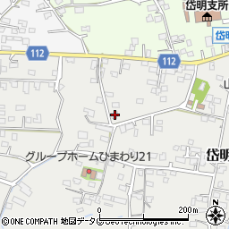 熊本県玉名市岱明町山下187周辺の地図