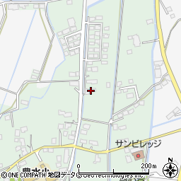 熊本県玉名市小野尻216周辺の地図