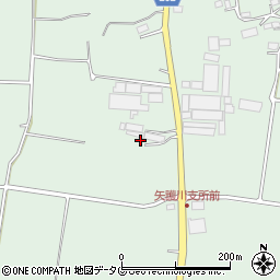 熊本県菊池郡大津町矢護川876-2周辺の地図