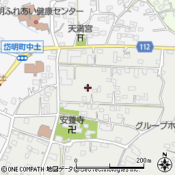 熊本県玉名市岱明町山下78周辺の地図