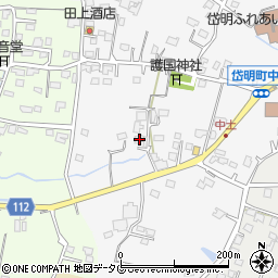 熊本県玉名市岱明町中土831周辺の地図