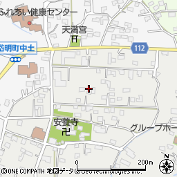 熊本県玉名市岱明町山下91-1周辺の地図