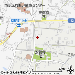 熊本県玉名市岱明町山下86周辺の地図