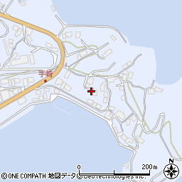 長崎県長崎市長浦町1022周辺の地図