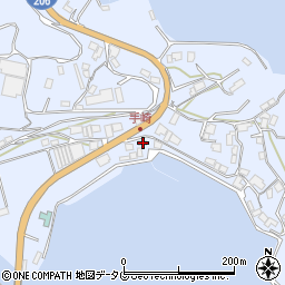 長崎県長崎市長浦町1074周辺の地図