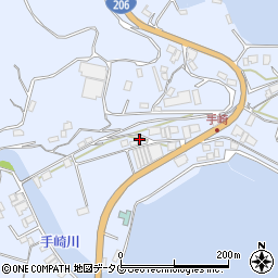 長崎県長崎市長浦町1101周辺の地図