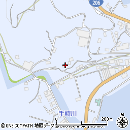 長崎県長崎市長浦町1147周辺の地図