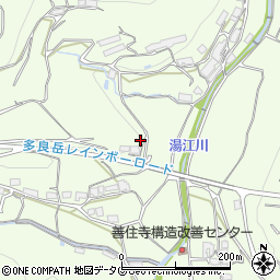 長崎県諫早市高来町善住寺641周辺の地図