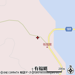 長崎県南松浦郡新上五島町有福郷216周辺の地図