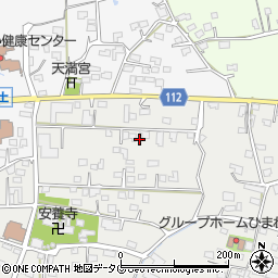 熊本県玉名市岱明町山下71周辺の地図