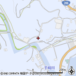 長崎県長崎市長浦町1252周辺の地図
