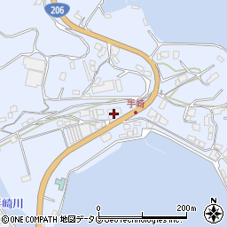 長崎県長崎市長浦町1078周辺の地図