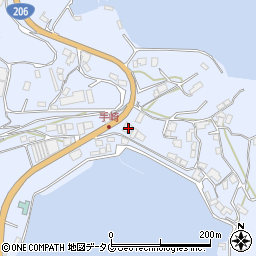 長崎県長崎市長浦町1057周辺の地図