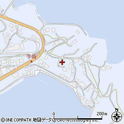 長崎県長崎市長浦町1023周辺の地図